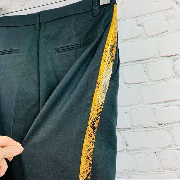 NWT Scotch & Soda Tailored Side Stripe Snake Tuxedo Trouser Pant - Picture 11 of 13